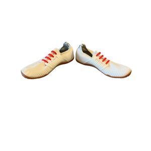 WHITIN Minimalist Barefoot Shoes – White Knit / Gum Sole/ Unisex